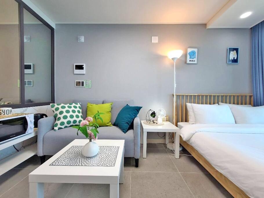 Gwangan-Ri Grand Terrace Ocean View Lägenhet Busan Exteriör bild