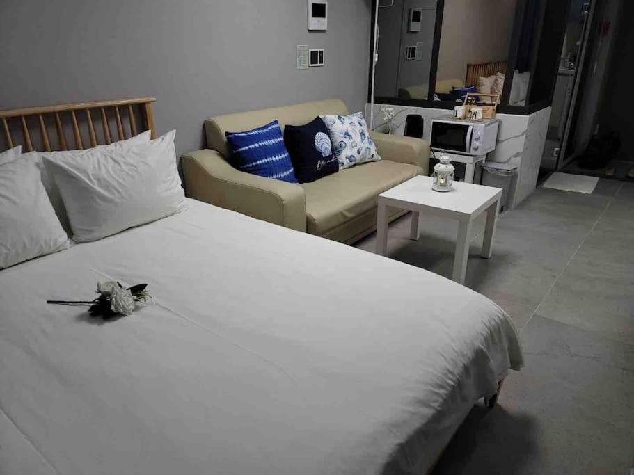 Gwangan-Ri Grand Terrace Ocean View Lägenhet Busan Exteriör bild
